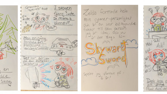 Sida 1 den analoga recensionen av Skyward Sword