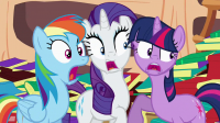 Twilight_Sparkle_Rainbow_Dash_Rarity_Shocked_S2E21