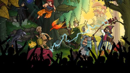 Svamppod Fyrkant spelas in live på Gamex!