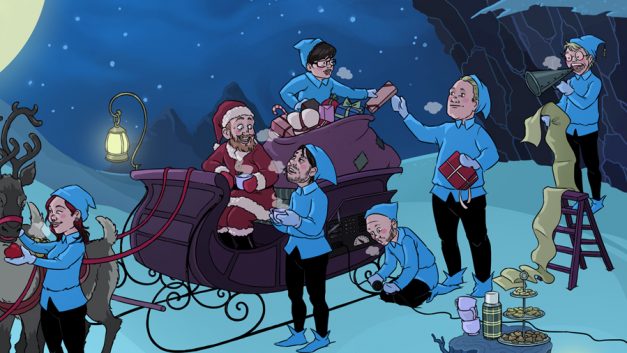 Adventstävling nummer ett