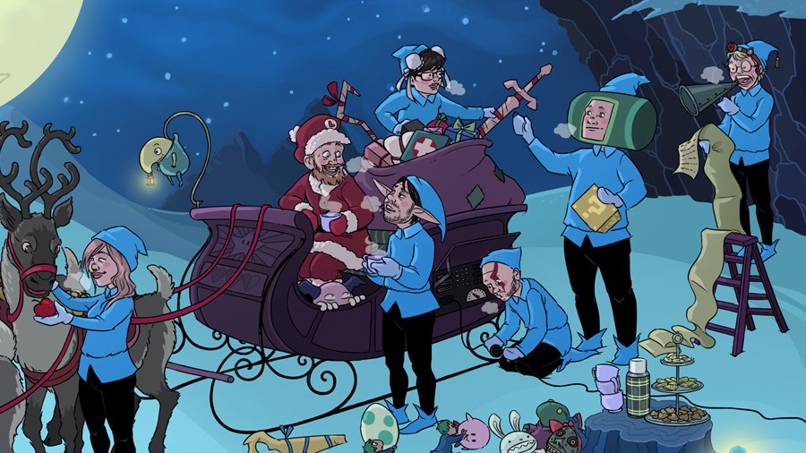 Adventstävling nummer fyra