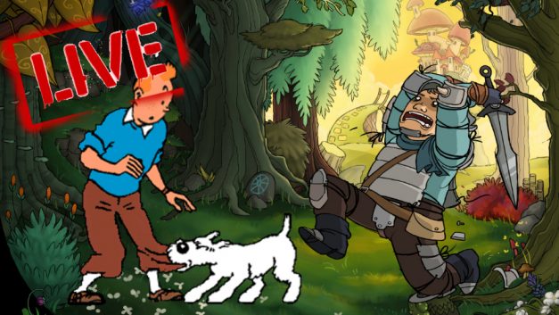 Anders Vs. Tintin (Arkiverad LIVE-sändning)