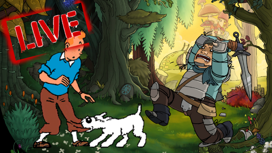 Anders Vs. Tintin (Arkiverad LIVE-sändning)