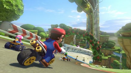 Lördagens Mario Kart 8-cup med Svampriket