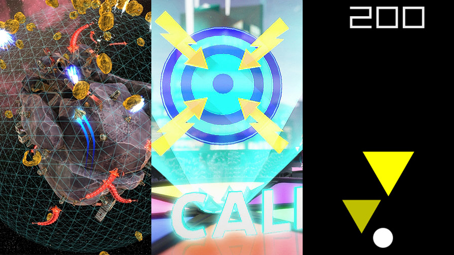 Tre snabba: Super Stardust Ultra, Trivial Pursuit Live och Polynoid