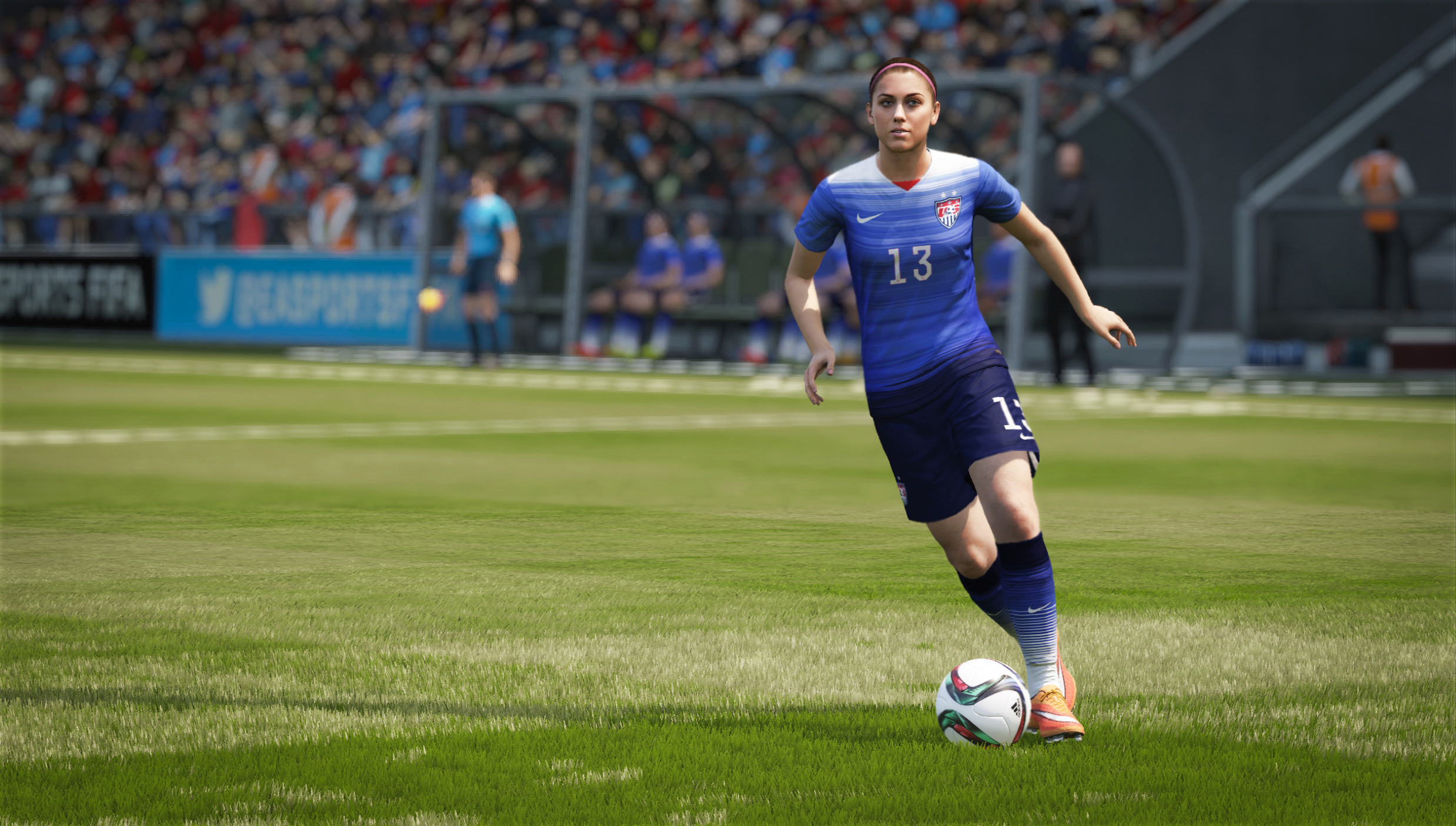 Några reaktioner på damspelare i FIFA 16