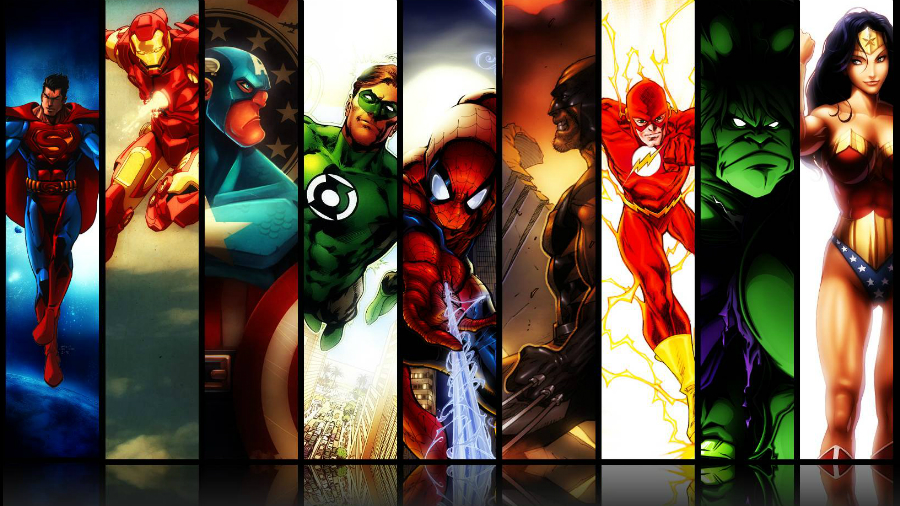 Topp 5 superhjältespel som inte är Batman