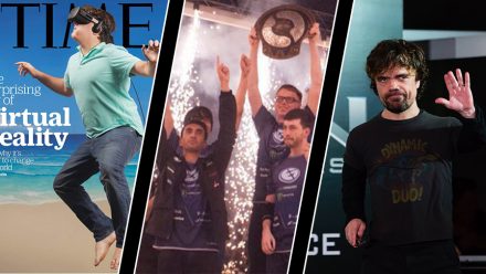 Oculusilska, Dota 2-miljonärer och Nolan blir Dinklage