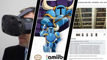 Vive-release, indie-Amiibo och megaspelauktion