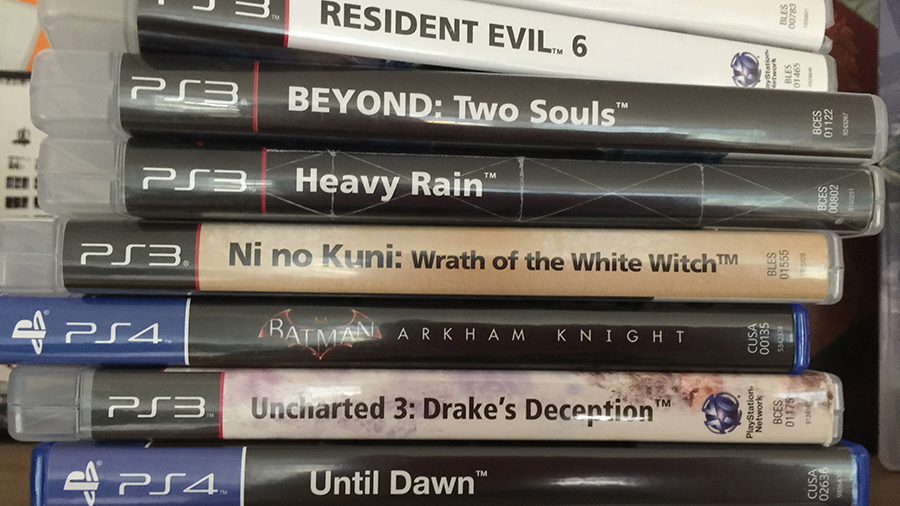 Lägga spel på hyllan