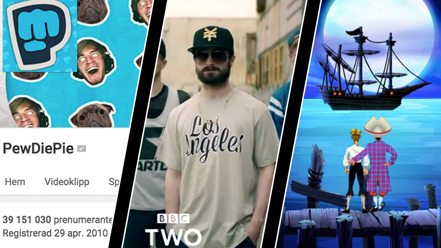 10 miljarder PewDiePie-klick, GTA-trailer och Monkey Islands födelsedag