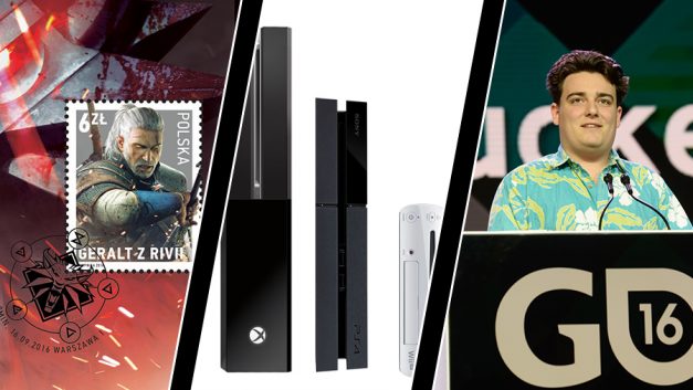Vecka 39: Geralt på frimärke, ny konsolskatt och Luckeys Trump-stöd
