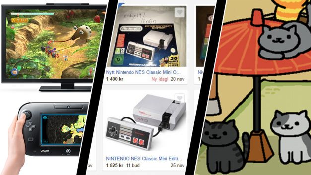 Vecka 46: Tillverkningsstopp för Wii U, ockerpriser för NES Mini och Neko Atsume-film