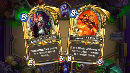 Linus lär sig Hearthstone