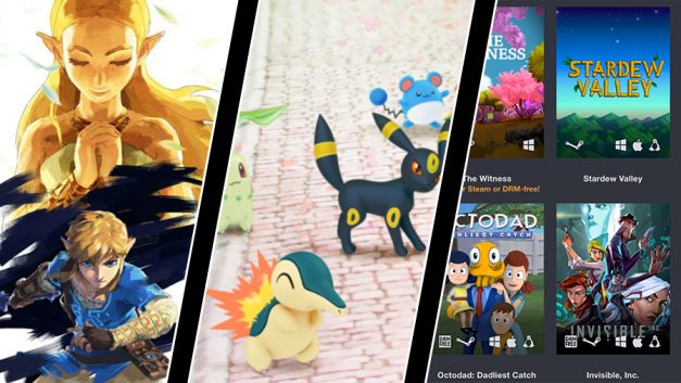 Zeldas season pass, nya pókemon i Go och Humble Freedom Bundle