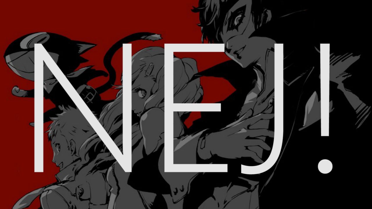 Några problem med Persona 5