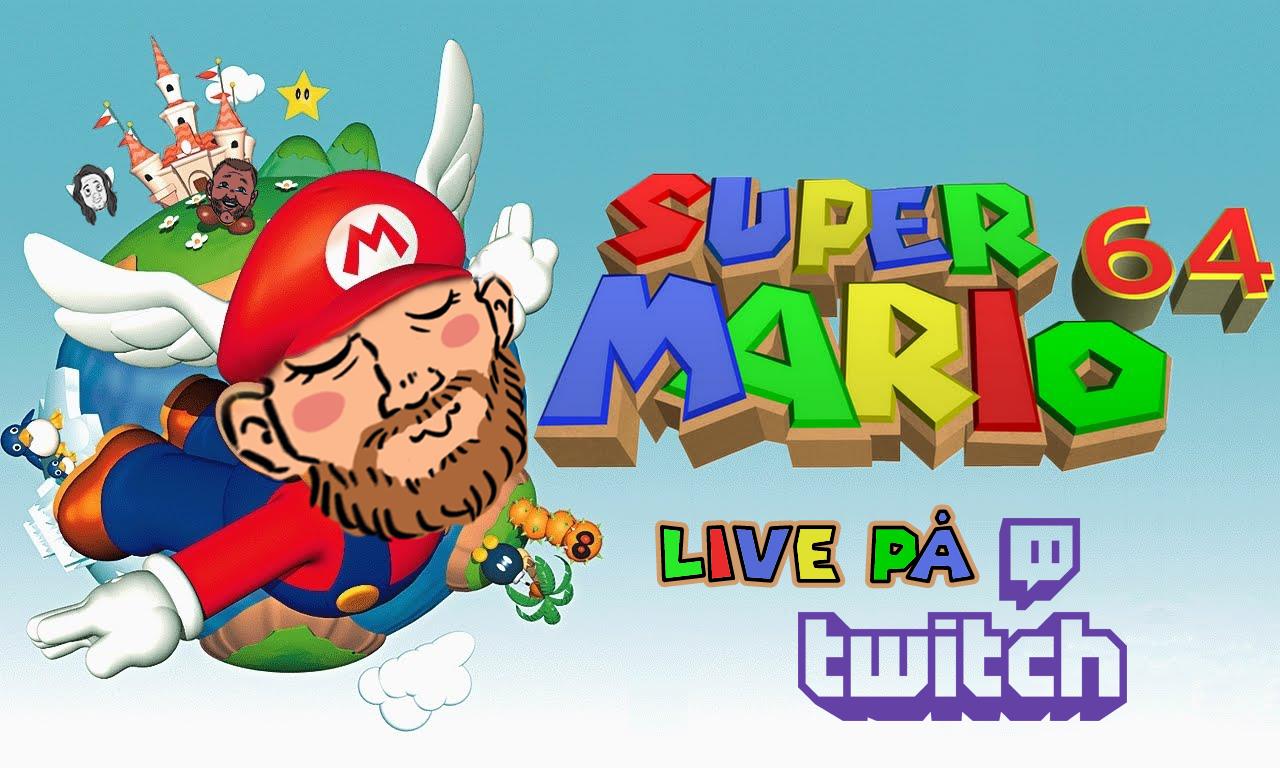 Super Mario 64-stream