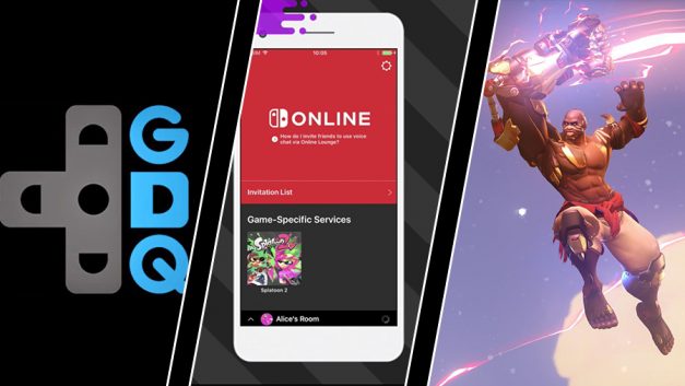 Games Done Quick-rekord, Switchs onlineapp och Doomfist till Overwatch