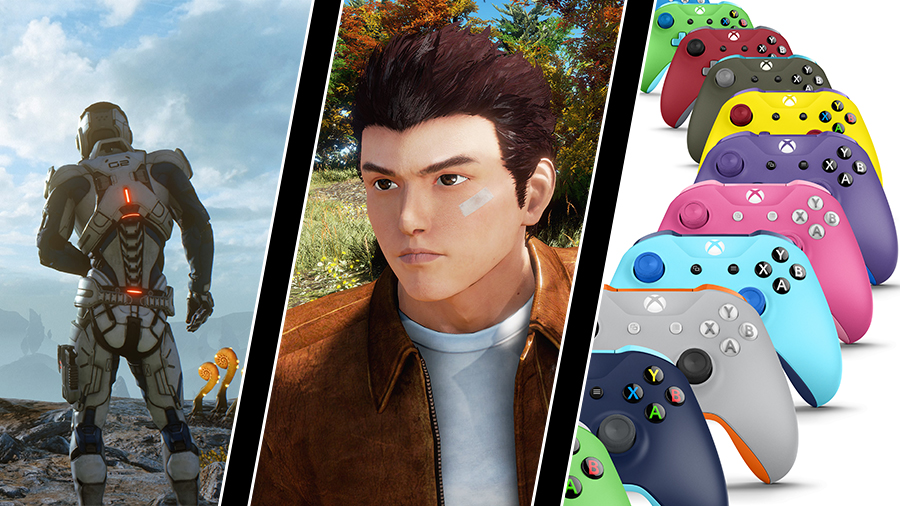 Shenmue 3 får utgivare, Mass Effect tar slut och Xbox Design Lab kommer till Sverige