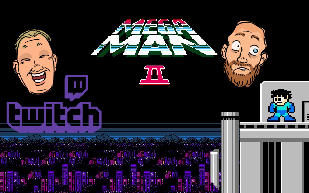 Ludde spelar Mega Man 2