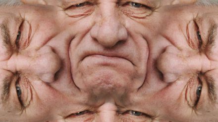 En abstrakt symfoni av gubbgnäll