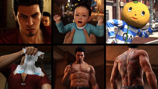 Studie i brott – Yakuza 6 i bilder