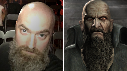 Spelkaraktärer som ser ut som Jesper