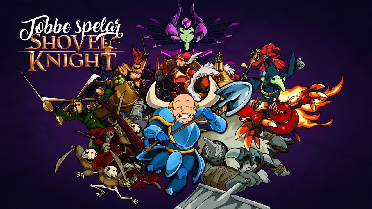 Tobbe spelar Shovel Knight