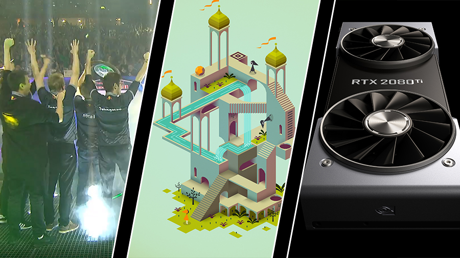 The International-vinnare, Monument Valley-film – och nya grafikkort