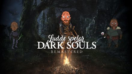 Ludde spelar Dark Souls på Switch