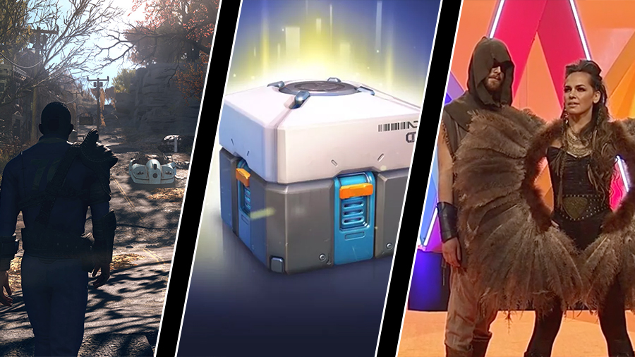 Livstidsportning från Fallout 76, USA granskar lootlådor – och Pagan Fury i Melodifestivalen