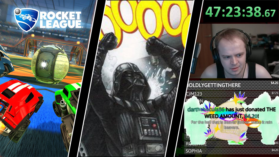 Rocket League-crossplay, EA skrotar Star Wars – och lång Donkey Kong 64-stream