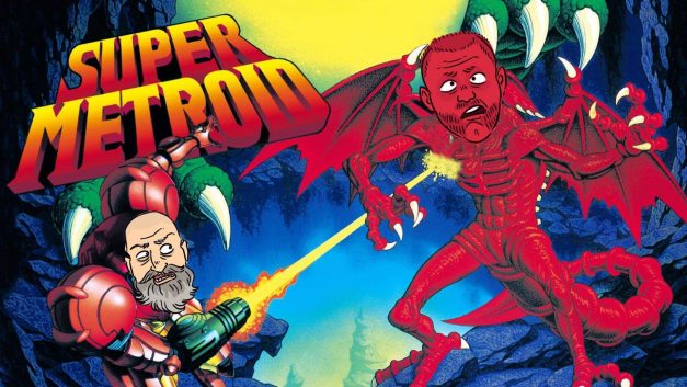 Jesper och Glenn spelar Super Metroid