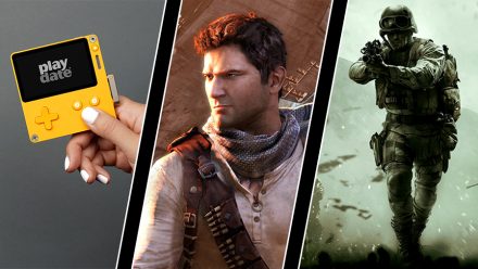 Pytteliten konsol med vev, Playstation-spel blir film – och årets Call of Duty-namn