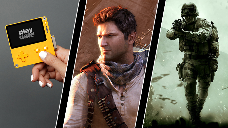 Pytteliten konsol med vev, Playstation-spel blir film – och årets Call of Duty-namn