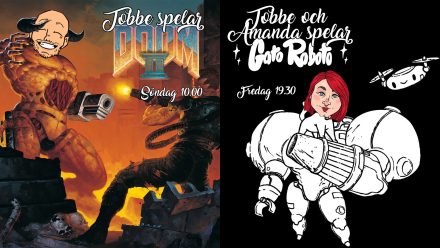 Tobbe streamar spel i helgen