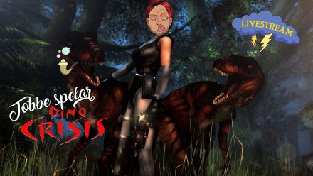Tobbe spelar Dino Crisis