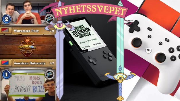 Blizzard stänger av fler spelare, premiumkonsol för bärbar retro – och då släpps Google Stadia