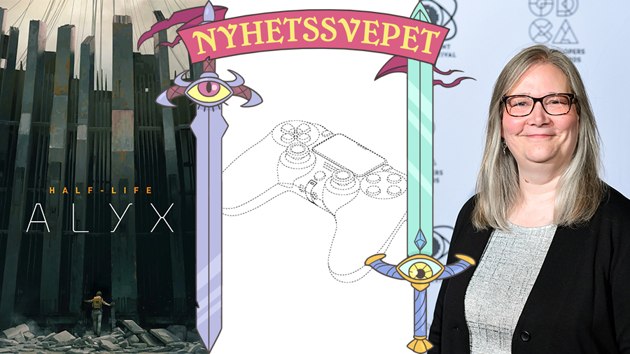 Half-Life: Alyx släpps i mars, så kan Playstation 5-kontrollen se ut – och Amy Hennig är tillbaka