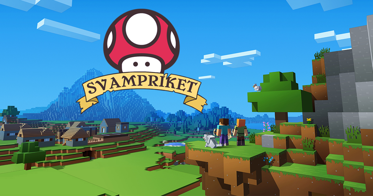 Minecraftsvampar se hit!