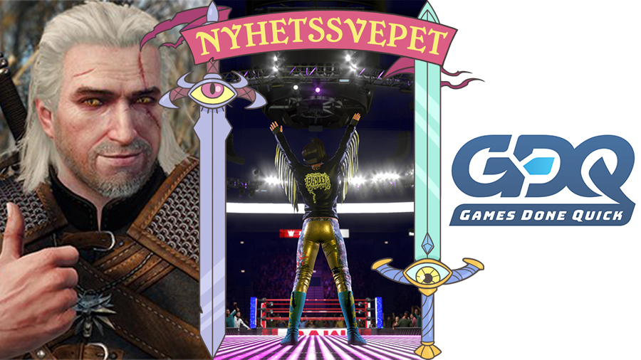 The Witcher-rekord, WWE2K20 klarade inte 2020 – och Awesome Games Done Quick är igång