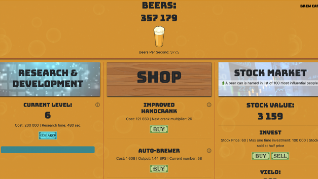 Beer Clicker version 1.5