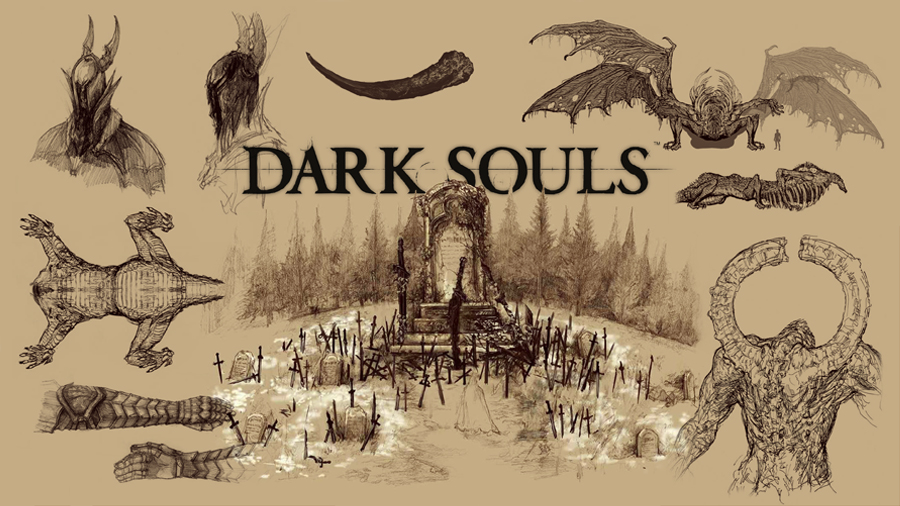 Svamppod hjärta Dark Souls
