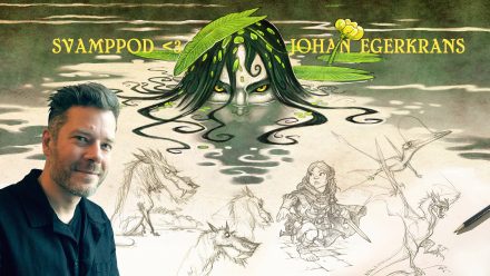 Svamppod hjärta Johan Egerkrans