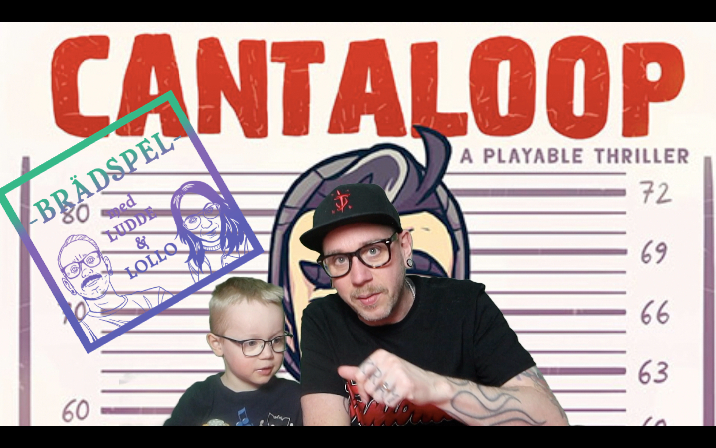 Cantaloop | Brädspel med Ludde och…Åke