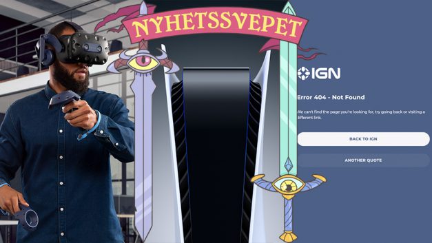 Nyhetssvepet vecka 20: Nya Vive-headset, brist på PS5 till 2022, IGN avpublicerade stöd till palestinier