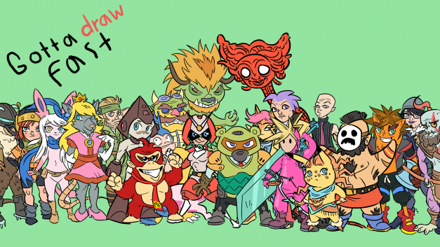 Gotta Draw Fast! – Alla Karaktärer