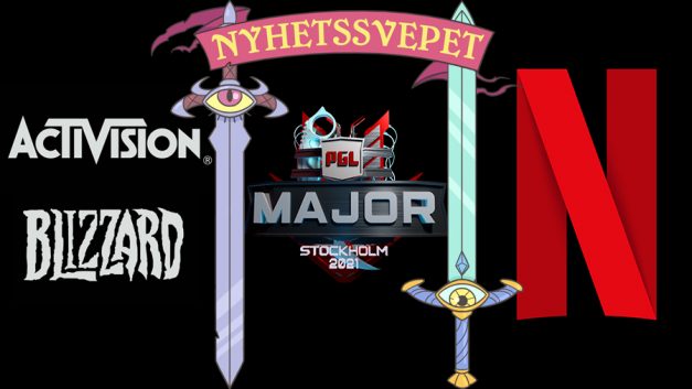 Nyhetssvepet vecka 30: Activision Blizzard stäms av staten, inreseregler för e-sportare ändras, Netflix spelsatsning (igen)