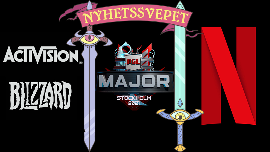 Nyhetssvepet vecka 30: Activision Blizzard stäms av staten, inreseregler för e-sportare ändras, Netflix spelsatsning (igen)