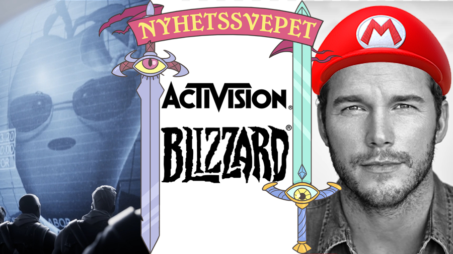 Nyhetssvepet vecka 39: Fortnite ”svartlistat”, statlig utredning hos Activision Blizzard, Chris Pratt som Mario